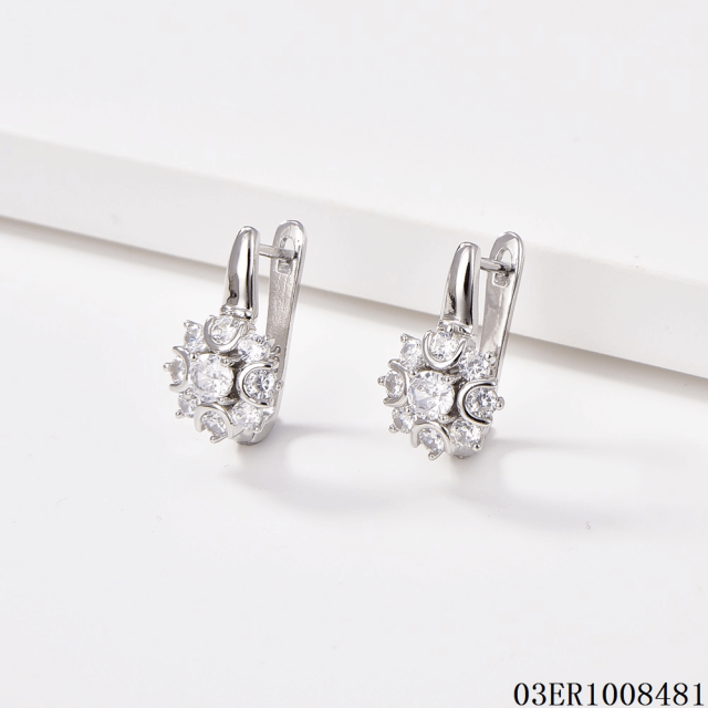 Hot Fashion Sterling Silver 925 jewelry Earrings