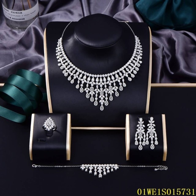 Factory Supply Quality Assurance Sterling Silver 925 jewelry Jewelry Set