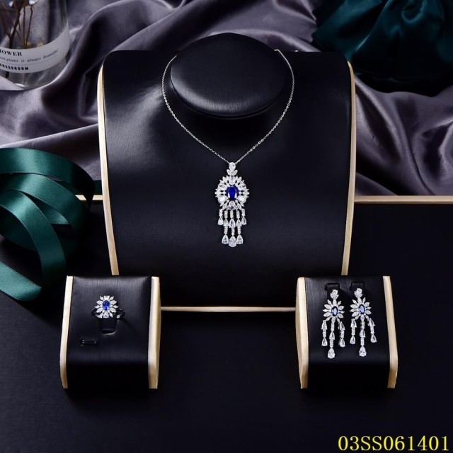 Quality Factory Supply New Design Sterling Silver 925 jewelry Jewelry Set