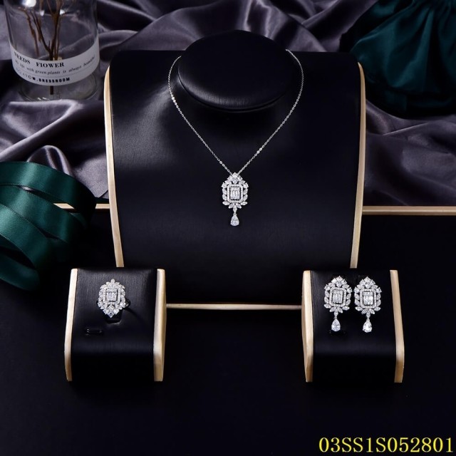 Hot Fashion Sterling Silver 925 jewelry Jewelry Set