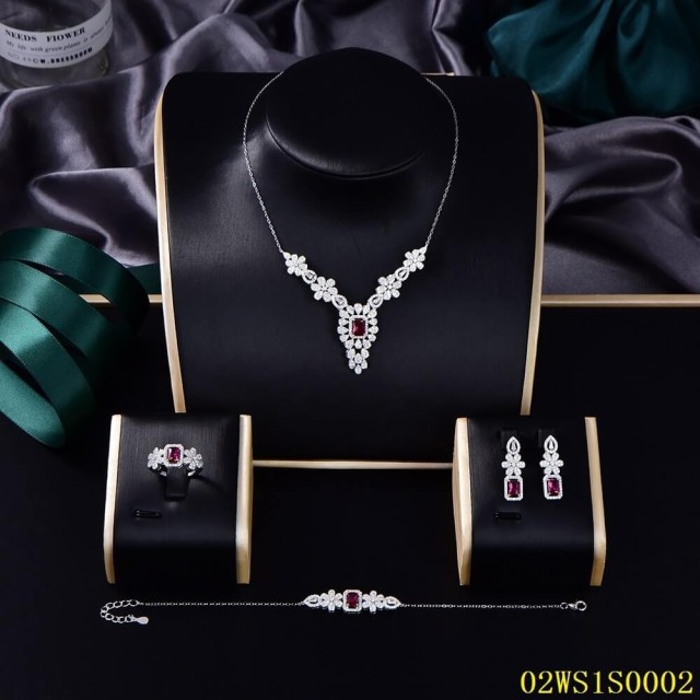 China Wholesale Factory Sterling Silver 925 jewelry Jewelry Set
