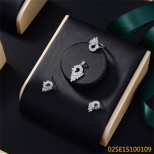 Factory Wholesale Sterling Silver 925 jewelry Jewelry Set
