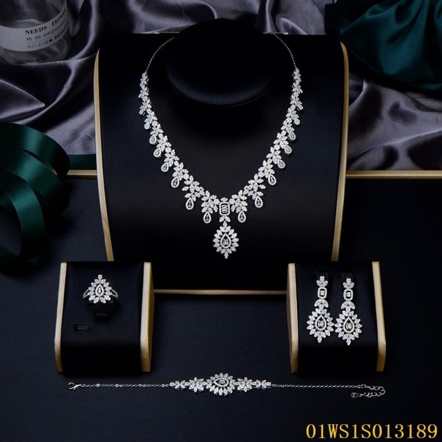 Wholesale High End Quality Sterling Silver 925 jewelry Jewelry Set