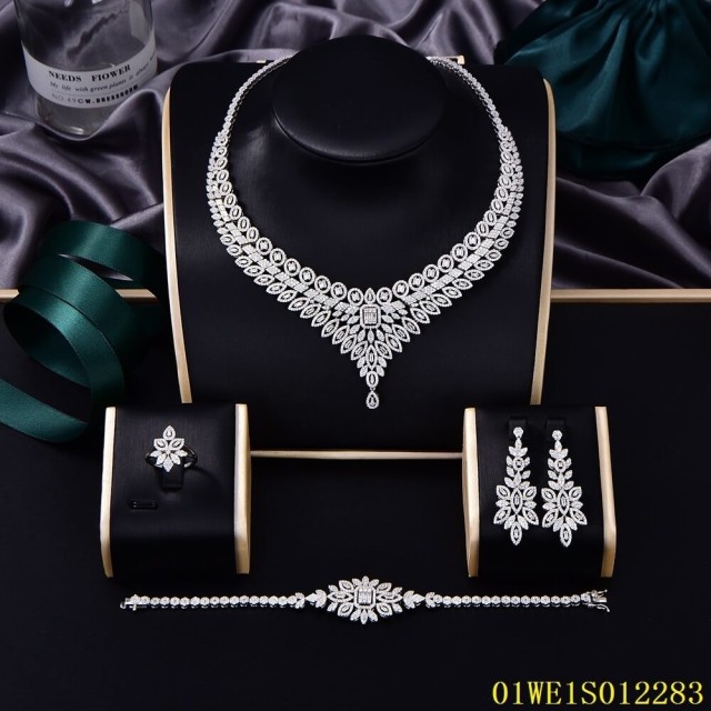 Wholesale High End Quality Sterling Silver 925 jewelry Jewelry Set
