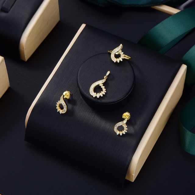 Wholesale High End Quality Sterling Silver 925 jewelry Jewelry Set