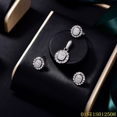 Hot Style Wholesale Sterling Silver 925 jewelry Jewelry Set