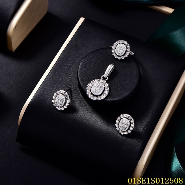 Hot Style Wholesale Sterling Silver 925 jewelry Jewelry Set