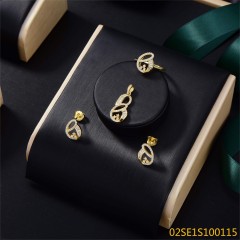 Unique Design Fashion Sterling Silver 925 jewelry Jewelry Set