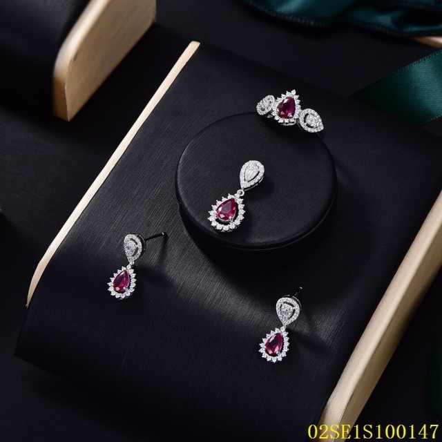 Wholesale High End Quality Sterling Silver 925 jewelry Jewelry Set
