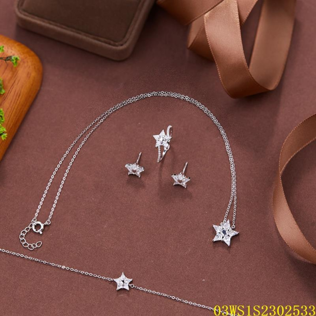 Factory Supply Quality Assurance Sterling Silver 925 Jewelry Set