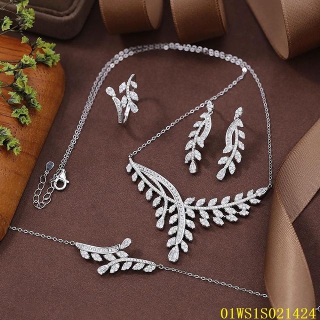 Factory Supply Quality Assurance Sterling Silver 925 Jewelry Set