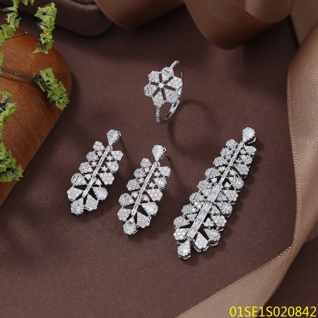 Factory Supply Quality Assurance Sterling Silver 925 Jewelry Set