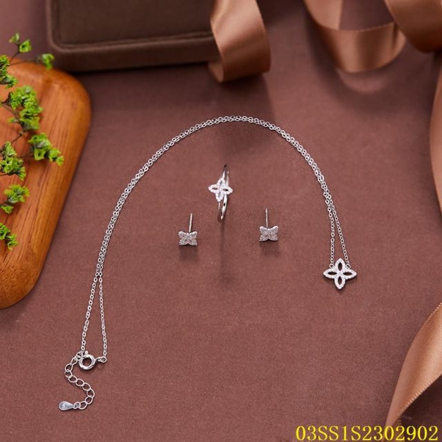 Factory Supply Quality Assurance Sterling Silver 925 Jewelry Set