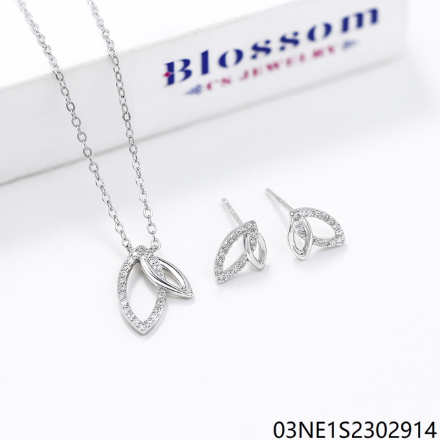 Factory Supply Quality Assurance Sterling Silver 925 Jewelry Set