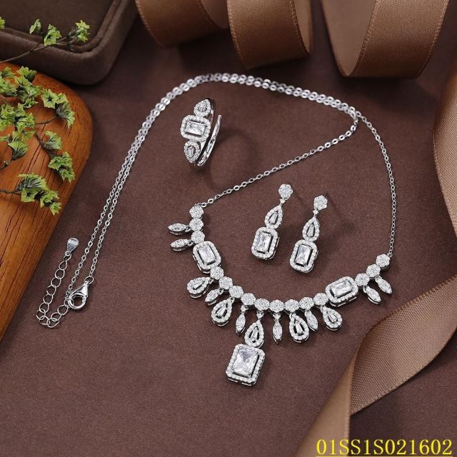 Factory Supply Quality Assurance Sterling Silver 925 Jewelry Set