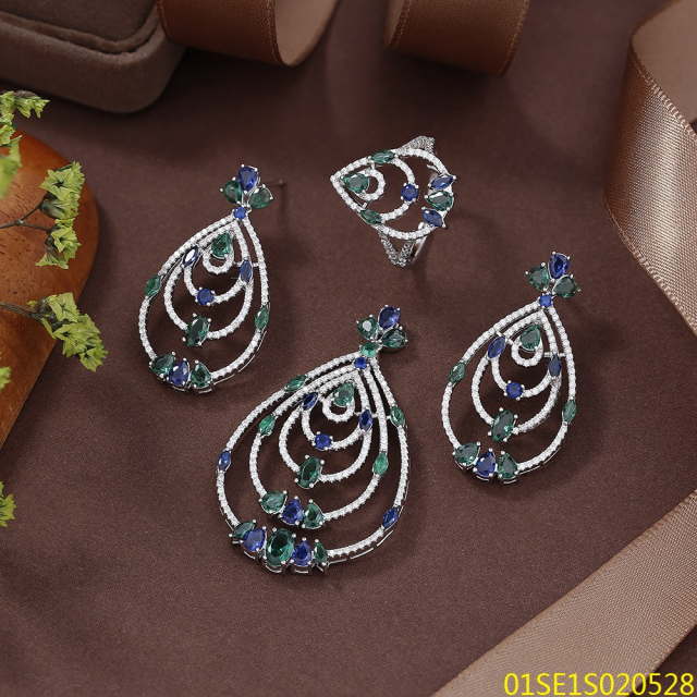 Factory Supply Quality Assurance Sterling Silver 925 Jewelry Set