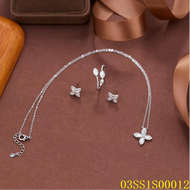 Factory Supply Quality Assurance Sterling Silver 925 Jewelry Set
