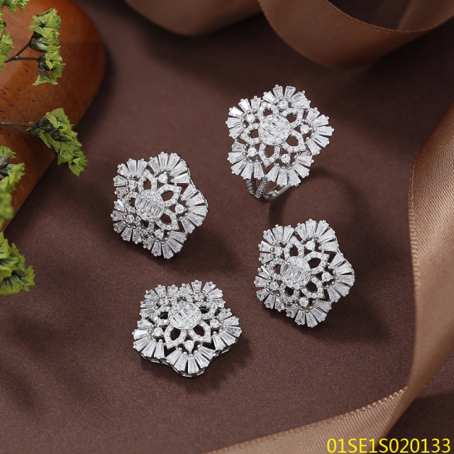 Factory Supply Quality Assurance Sterling Silver 925 Jewelry Set