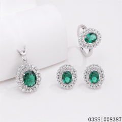 Factory Supply Quality Assurance Sterling Silver 925 Jewelry Set