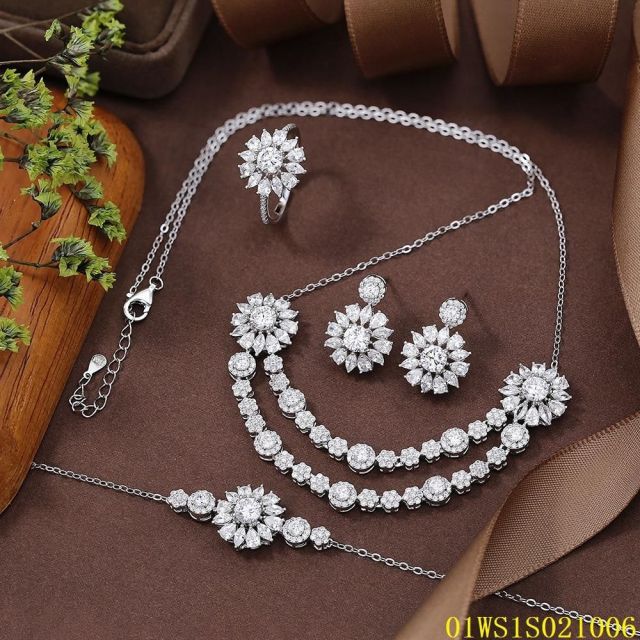 Factory Supply Quality Assurance Sterling Silver 925 Jewelry Set