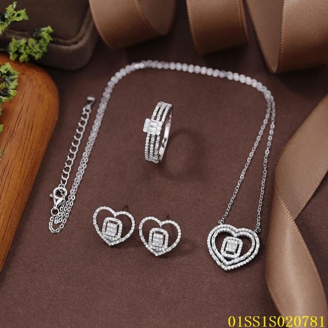 Factory Supply Quality Assurance Sterling Silver 925 Jewelry Set