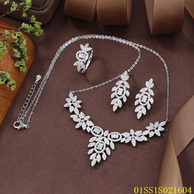 Factory Supply Quality Assurance Sterling Silver 925 Jewelry Set