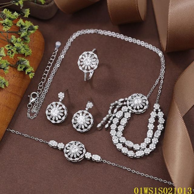Factory Supply Quality Assurance Sterling Silver 925 Jewelry Set