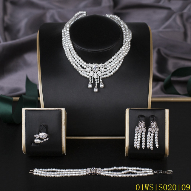 Factory Supply Quality Assurance Sterling Silver 925 Jewelry Set