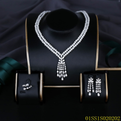 Hot Wholesale 925 Sterling Silver Jewelry Set