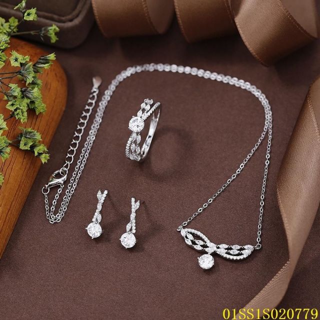 Factory Supply Quality Assurance Sterling Silver 925 Jewelry Set