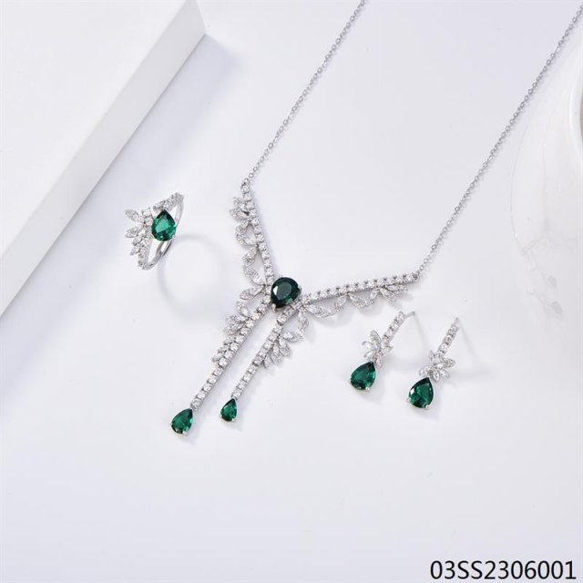 Factory Supply Quality Assurance Sterling Silver 925 Jewelry Set