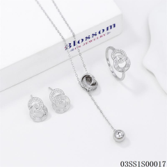 Factory Supply Quality Assurance Sterling Silver 925 Jewelry Set