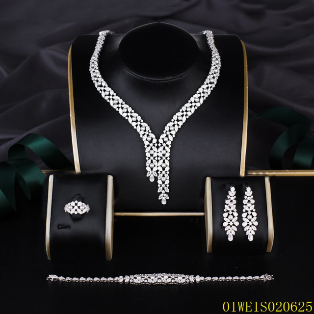 Factory Supply Quality Assurance Sterling Silver 925 Jewelry Set