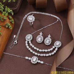 Factory Supply Quality Assurance Sterling Silver 925 Jewelry Set
