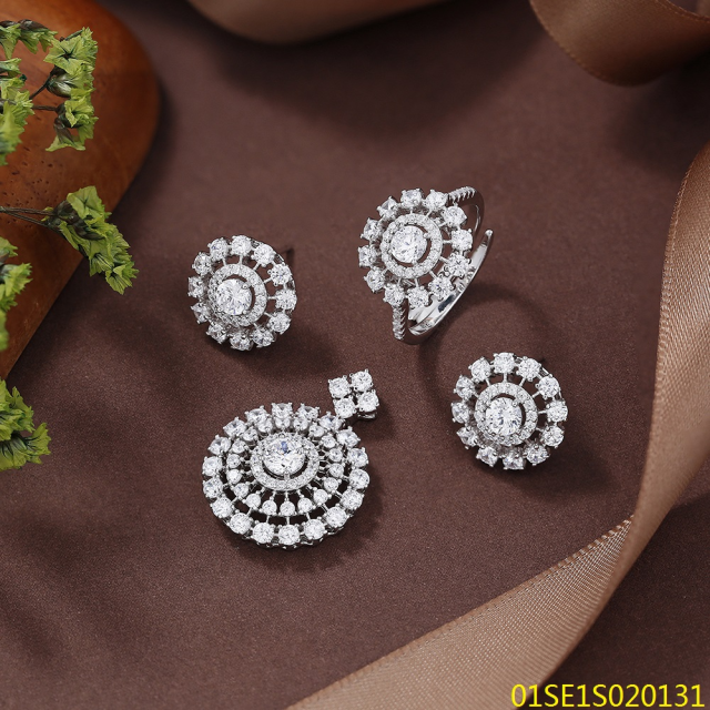 Factory Supply Quality Assurance Sterling Silver 925 Jewelry Set