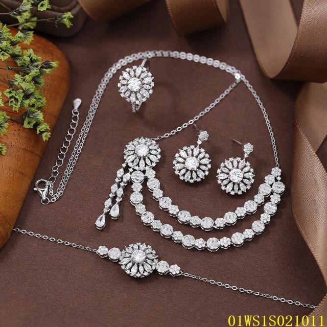 Factory Supply Quality Assurance Sterling Silver 925 Jewelry Set