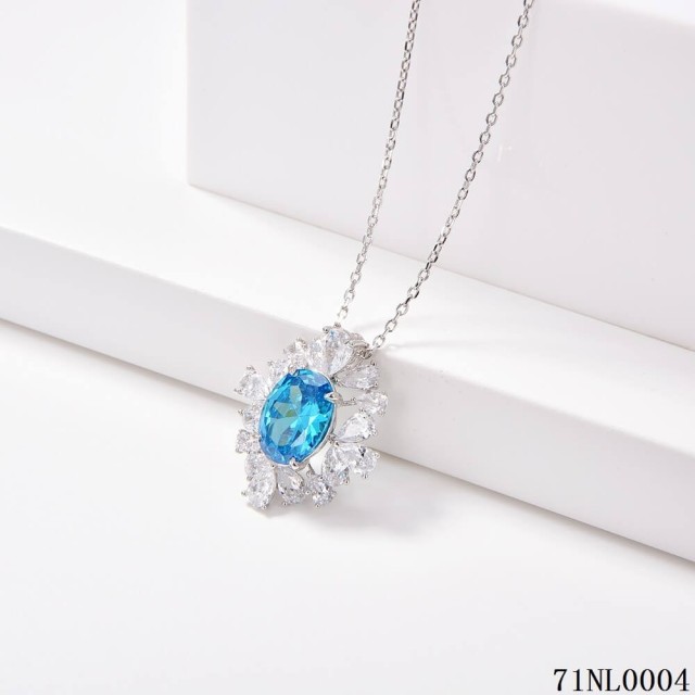 Popular Wholesale Designer Sterling Silver 925 jewelry Necklace