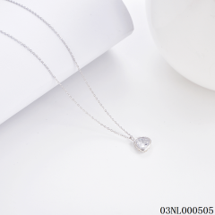 Quality Factory Supply New Design Sterling Silver 925 jewelry Necklace