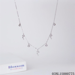 China Wholesale Factory Sterling Silver 925 jewelry Necklace