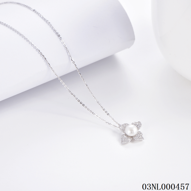 Hot Style Wholesale Sterling Silver 925 jewelry Necklace