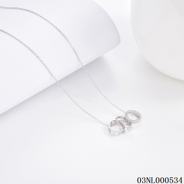 Unique Design Fashion Sterling Silver 925 jewelry Necklace