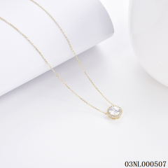 Wholesale High End Quality Sterling Silver 925 jewelry Necklace