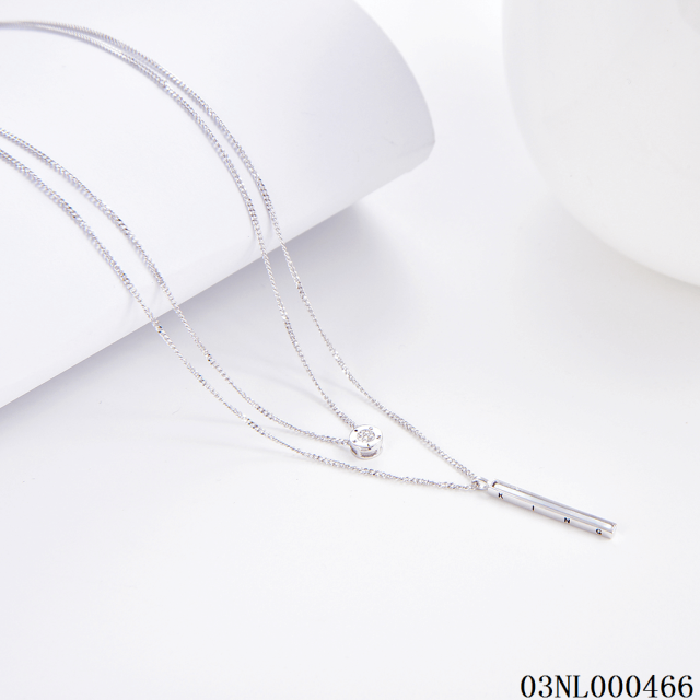Popular Design Sterling Silver 925 jewelry Necklace
