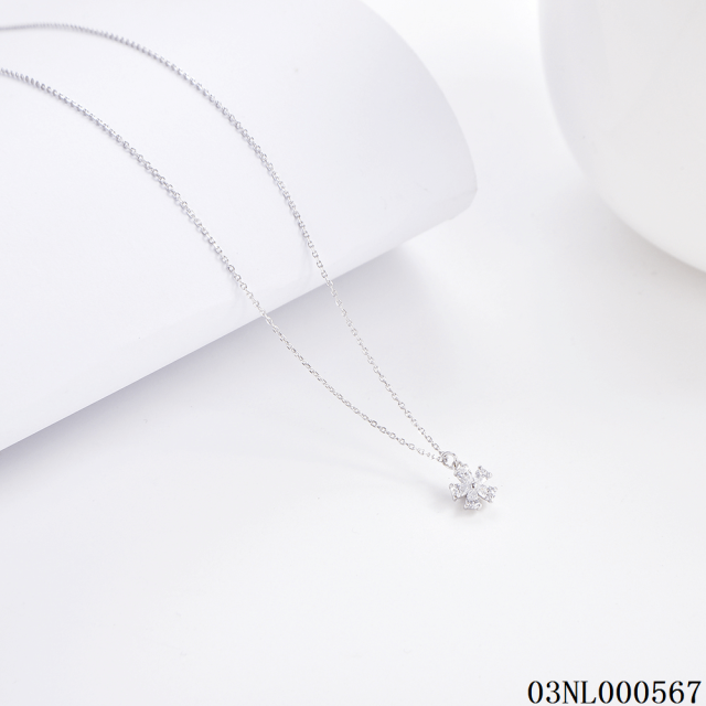 China Wholesale Factory Sterling Silver 925 jewelry Necklace