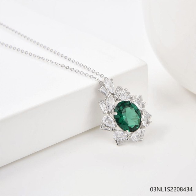 Quality Factory Supply New Design Sterling Silver 925 jewelry Necklace