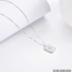 Quality Factory Supply New Design Sterling Silver 925 jewelry Necklace