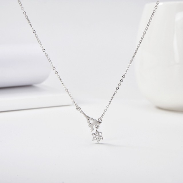 Factory Supply Quality Assurance Sterling Silver 925 jewelry Necklace