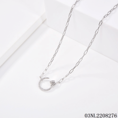 Wholesale High End Quality Sterling Silver 925 jewelry Necklace