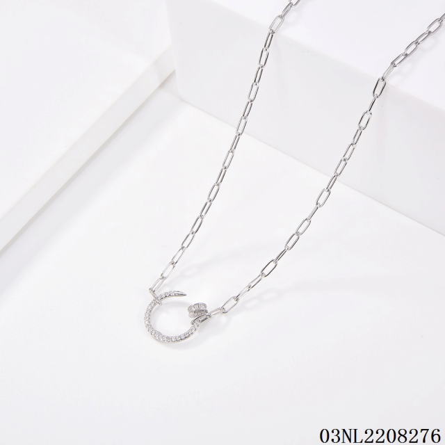 Wholesale High End Quality Sterling Silver 925 jewelry Necklace
