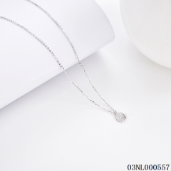 Factory Supply Quality Assurance Sterling Silver 925 jewelry Necklace